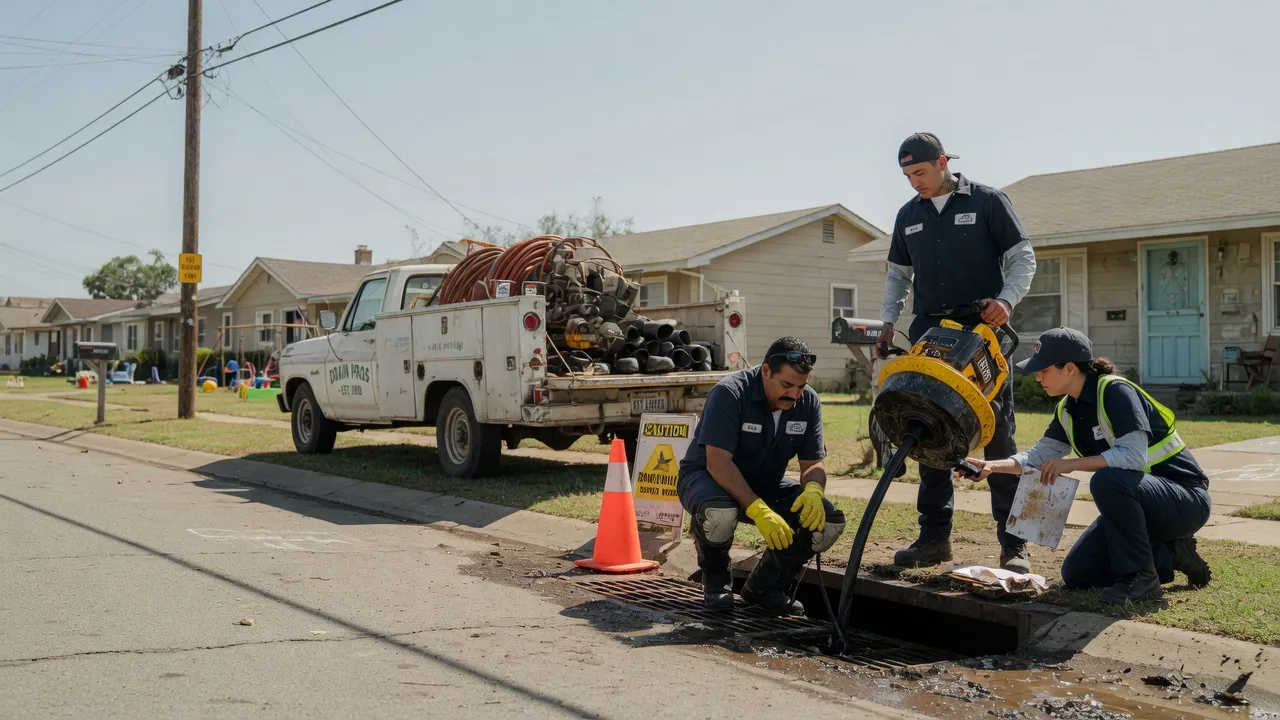 Drain Cleaning in Ecleto, TX near me